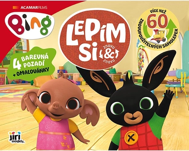Attacco e stacco Bing – adesivi statici riutilizzabili