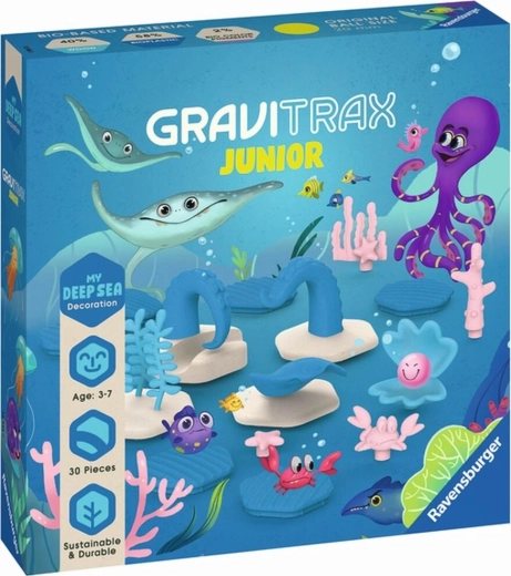 Ravensburger GraviTrax Junior Oceano – set di espansione per pista a biglie