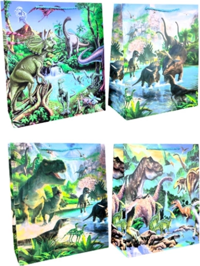 Busta regalo con motivo di dinosauri