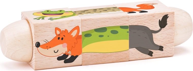 Cubo Twist animali del bosco