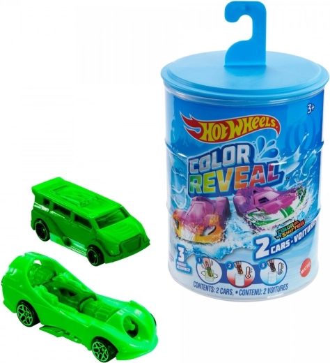 Hot Wheels Color Reveal confezione doppia di macchinine