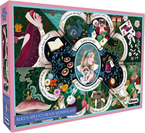 Puzzle Gibsons Alice nel Paese delle Meraviglie 1000 pezzi
