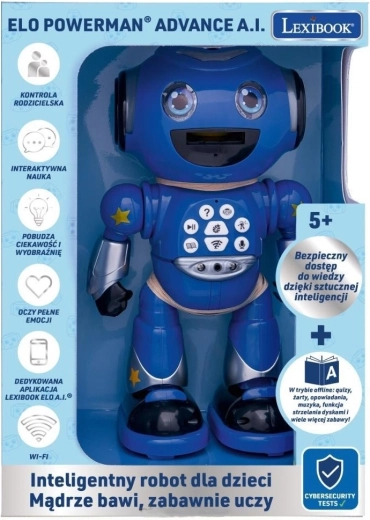 Lexibook ELO POWERMAN – robot interattivo con IA