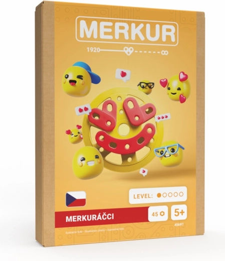 Merkur Mini Merkuráčci – set di costruzione, 45 pezzi