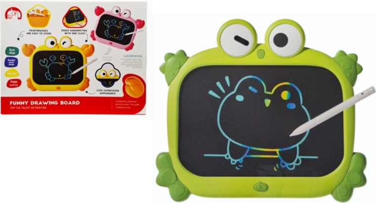 Tavoletta da disegno LCD a forma di rana