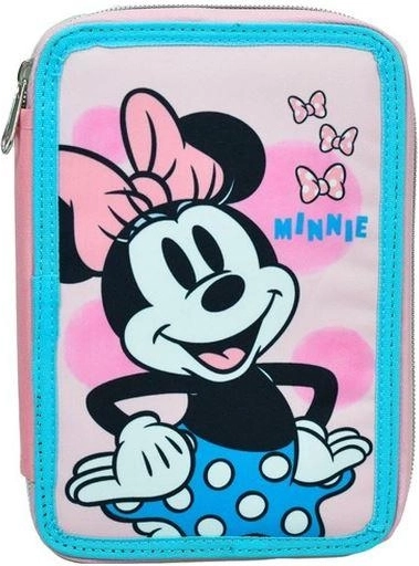 Astuccio Minnie Gimsa a due scomparti con accessori