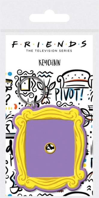 Portachiavi in gomma Amici