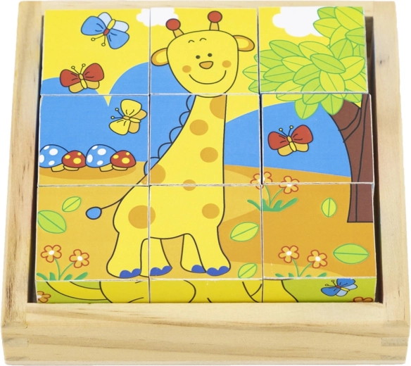 Cubi illustrati Animali selvatici