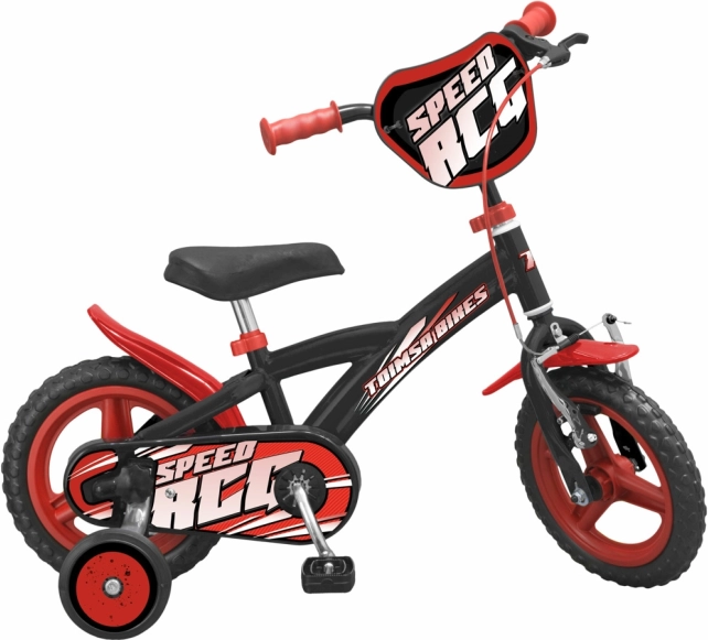 Bicicletta per bambini TOIMSA Speed 12" nero‑rosso