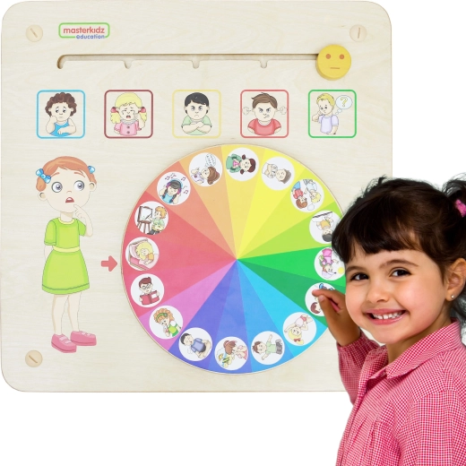 Tavola educativa Montessori Masterkidz per lavorare sulle emozioni
