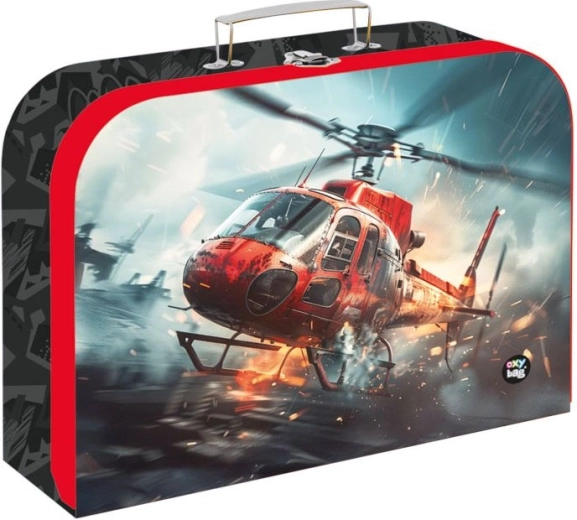 Valigetta laminata per bambini Vigili del Fuoco 34 cm