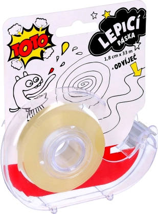 Nastro adesivo con dispenser 1,8 cm x 33 m