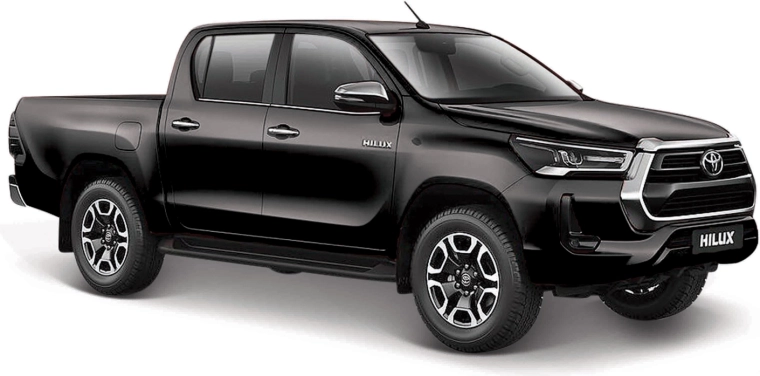 Maisto Special Edition Toyota Hilux nera 1:24
