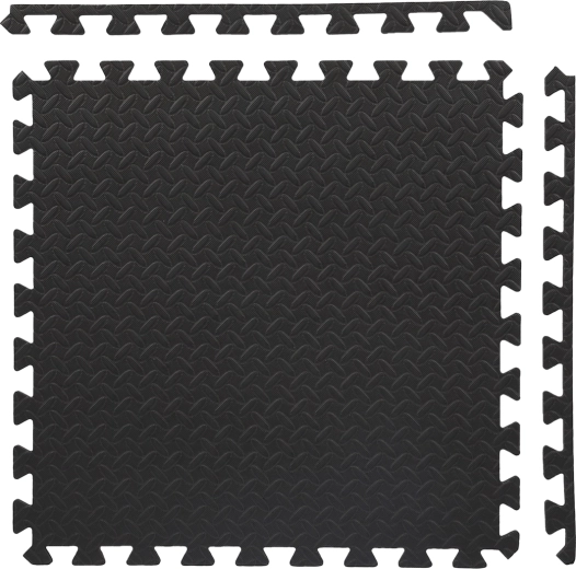 Tappetino protettivo a puzzle in schiuma EVA HMS MP12 PRO, 6 pezzi, 180 × 120 cm, 12 mm