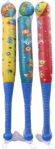 Mazza da baseball in plastica 39 cm per bambini
