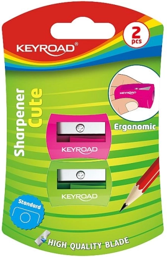 Temperamatite Keyroad Nugget, set da 2 pezzi, plastica