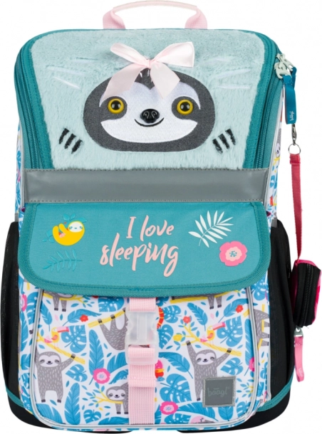 BAAGL Cartella scolastica Zippy Bradipo