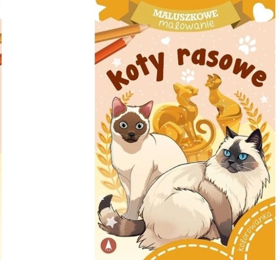 Colorare per i più piccoli: Gatti di razza