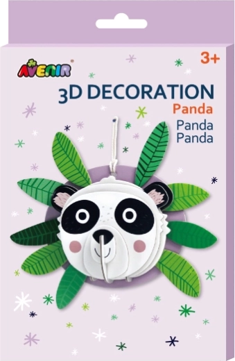 Decorazione 3D panda