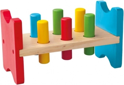 Panchina batti-picchetti in legno WOODY