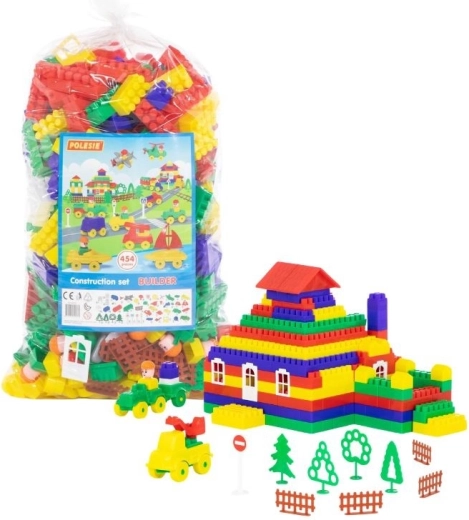 Kit da costruzione Costruttore con 454 pezzi