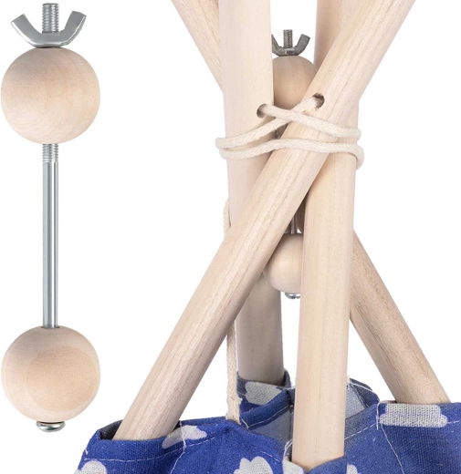 Stabilizzatore in legno per tipi per bambini Nukido