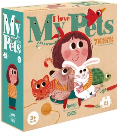 Puzzle LONDJI Tutti i miei animali domestici
