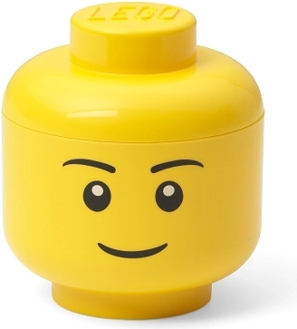 Lego testa contenitore mini – ragazzo