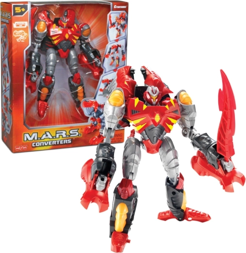 Robot M.A.R.S Converters Dino – dinosauri trasformabili T‑Rex e Stegosaurus