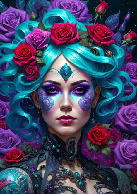 Puzzle Fiori gotici 1000 pezzi