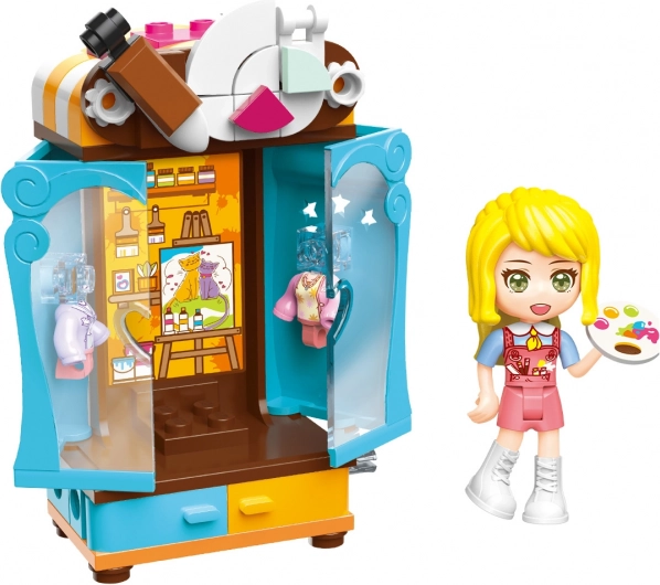 Qman UNA Series armadio della pittrice set di costruzione