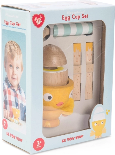 Portauovo in legno con ovetto apribile Le Toy Van