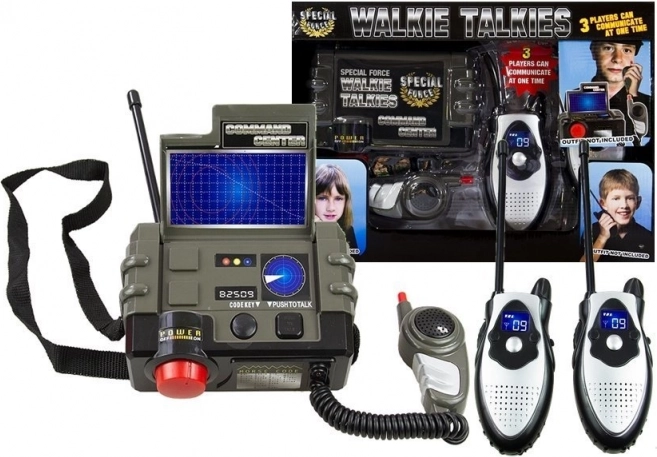 Set per bambini di ricetrasmettitori Walkie Talkie