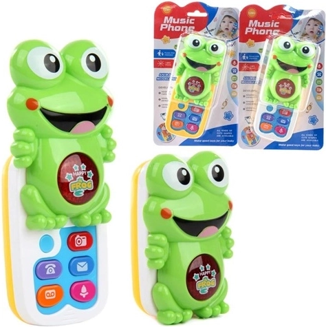 Telefono musicale a forma di rana - 1 pezzo