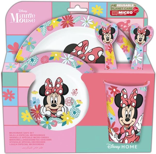 Set da tavola in plastica MINNIE, 5 pezzi