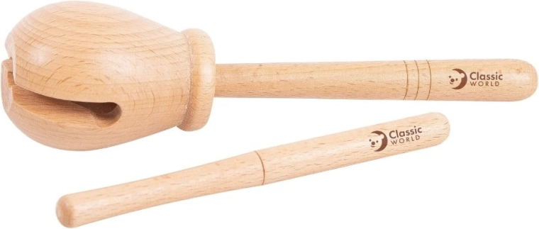 Woodblock ritmico in legno CLASSIC WORLD EDU