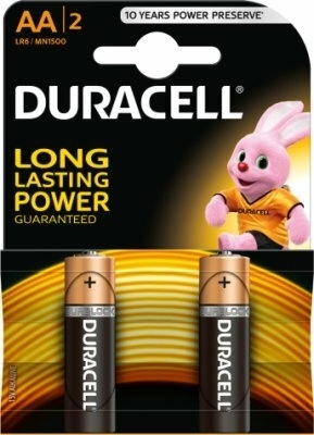Duracell Basic AA batterie alcaline stilo 2 pz
