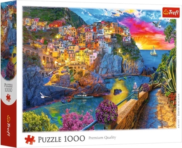 Puzzle Trefl 1000 pezzi – passeggiata serale alle Cinque Terre