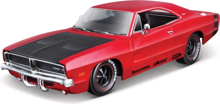 Maisto Dodge Charger R/T 1969 rosso 1:25