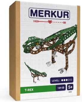 Kit di costruzione MERKUR T‑Rex modello in metallo 189 pz