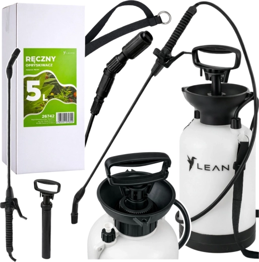 Irroratore manuale a pressione LEAN 5 l per giardino e casa