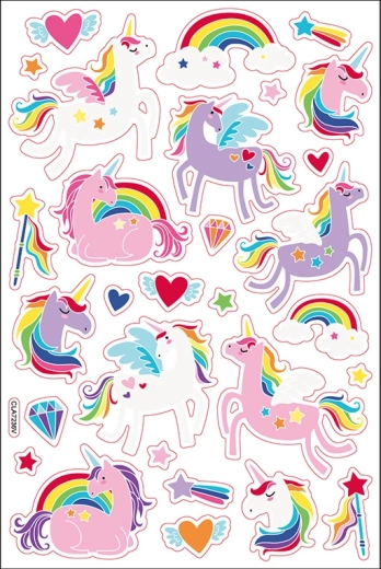 Adesivi Unicorni Sparkys