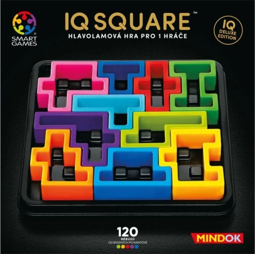 MINDOK SMART GAMES IQ Deluxe Square rompicapo logico