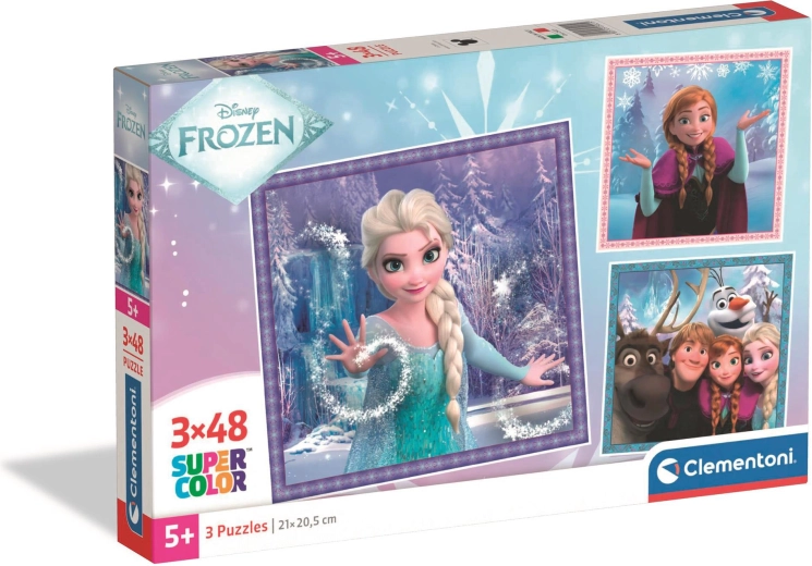Clementoni puzzle 3x48 Frozen