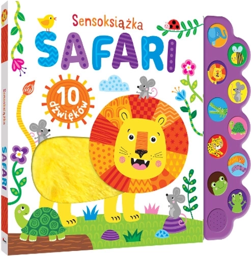 Libro sensoriale Safari