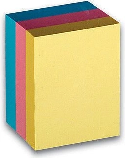 Blocchetto adesivo CONCORDE 51 × 38 mm, colori pastello, 300 foglietti