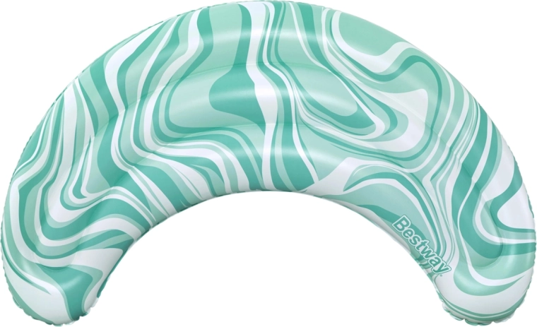 Cuscino galleggiante gonfiabile Aqualuna per l’acqua, 74 × 47 cm