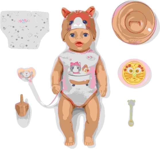 BABY born Lena gattina 36 cm