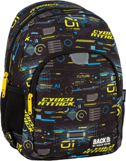 Zaino per bambini BackUP Cyber Attack 12 l nero