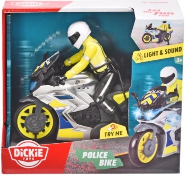 Motocicletta della polizia SOS 17 cm